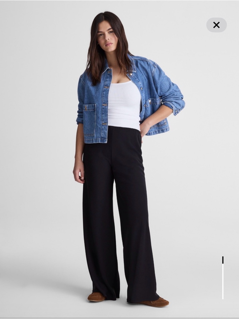 Madewell Wide Leg Pull-On Pants – NWT – 100% Polyester – Easy, Polished Style